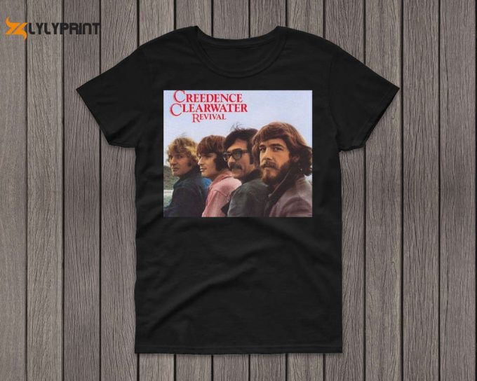 Creedence Clearwater Revival Retro Comfort Colors Shirt, Creedence Clearwater Revival Shirt, Music Shirt, Gift Tee For You And Your Friends 1