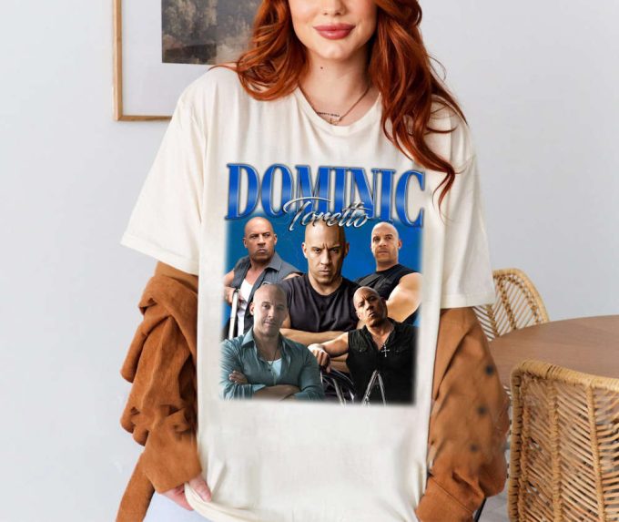 Custom Dominic Toretto Shirt, Vintage Dominic Toretto T-Shirt, Hip Hop Graphic Unisex Hoodie, Bootleg Retro 90'S Fans Gift, Trendy Shirt 2