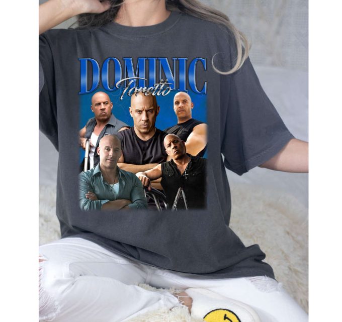 Custom Dominic Toretto Shirt, Vintage Dominic Toretto T-Shirt, Hip Hop Graphic Unisex Hoodie, Bootleg Retro 90'S Fans Gift, Trendy Shirt 3