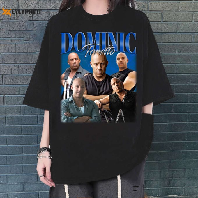 Custom Dominic Toretto Shirt, Vintage Dominic Toretto T-Shirt, Hip Hop Graphic Unisex Hoodie, Bootleg Retro 90'S Fans Gift, Trendy Shirt 1