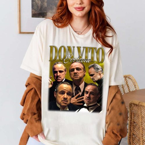 Custom Don Vito Corleone Shirt, Vintage Don Vito Corleone T-Shirt, Hip hop Graphic Unisex Hoodie, Bootleg Retro 90’s Fans Gift, Trendy Shirt