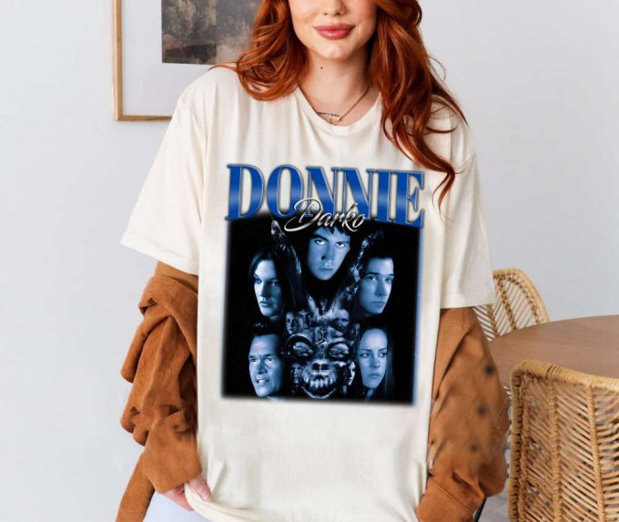 Custom Donnie Darko Shirt, Vintage Donnie Darko T-Shirt, Hip Hop Graphic Unisex Hoodie, Bootleg Retro 90'S Fans Gift, Trendy Shirt 2