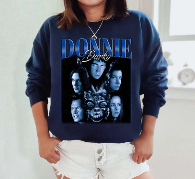 Custom Donnie Darko Shirt, Vintage Donnie Darko T-Shirt, Hip Hop Graphic Unisex Hoodie, Bootleg Retro 90'S Fans Gift, Trendy Shirt 4