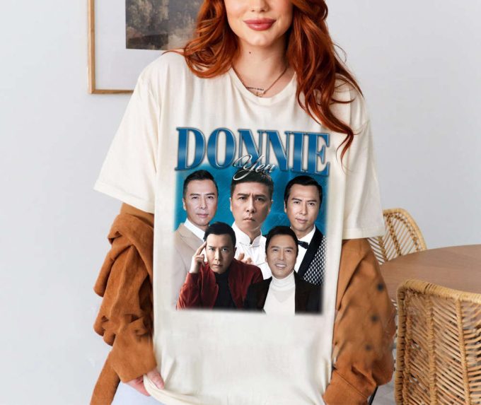 Custom Donnie Yen Shirt, Vintage Donnie Yen T-Shirt, Hip Hop Graphic Unisex Hoodie, Bootleg Retro 90'S Fans Gift, Trendy Shirt 2