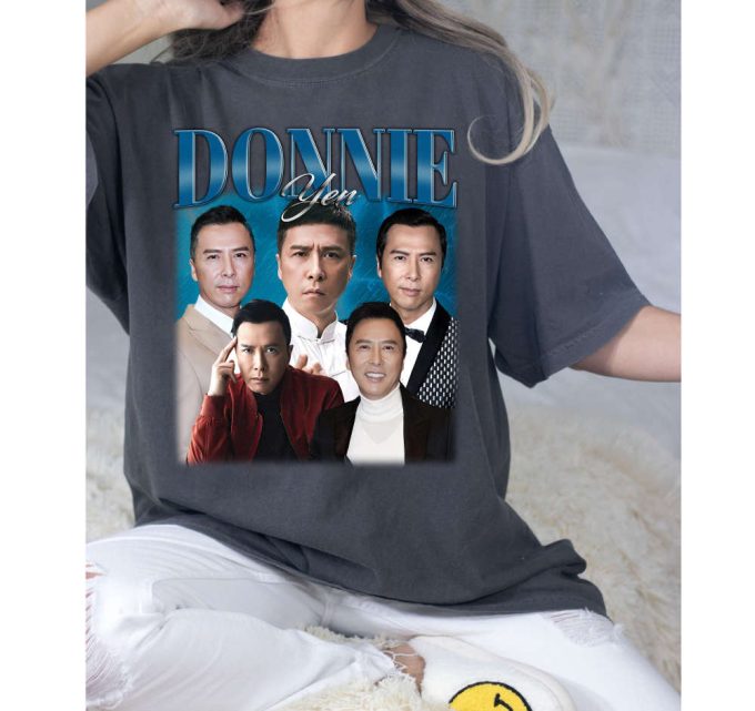 Custom Donnie Yen Shirt, Vintage Donnie Yen T-Shirt, Hip Hop Graphic Unisex Hoodie, Bootleg Retro 90'S Fans Gift, Trendy Shirt 3