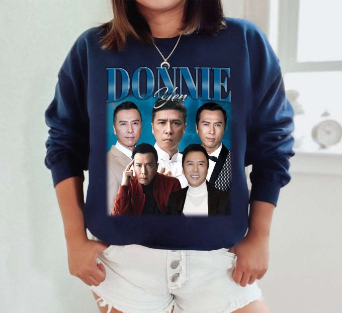 Custom Donnie Yen Shirt, Vintage Donnie Yen T-Shirt, Hip Hop Graphic Unisex Hoodie, Bootleg Retro 90'S Fans Gift, Trendy Shirt 4