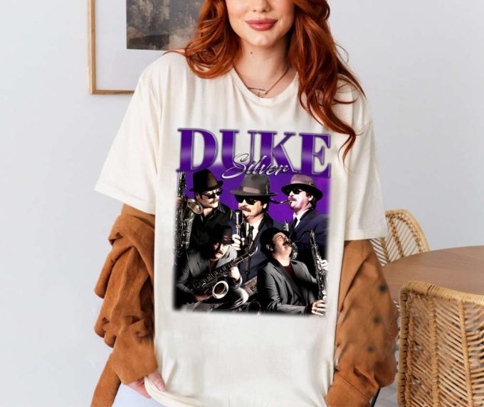 Custom Duke Silver Shirt, Vintage Duke Silver T-Shirt, Hip Hop Graphic Unisex Hoodie, Bootleg Retro 90'S Fans Gift, Trendy Shirt 2