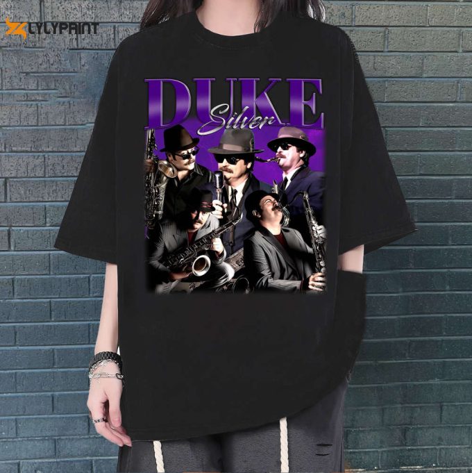 Custom Duke Silver Shirt, Vintage Duke Silver T-Shirt, Hip Hop Graphic Unisex Hoodie, Bootleg Retro 90'S Fans Gift, Trendy Shirt 1