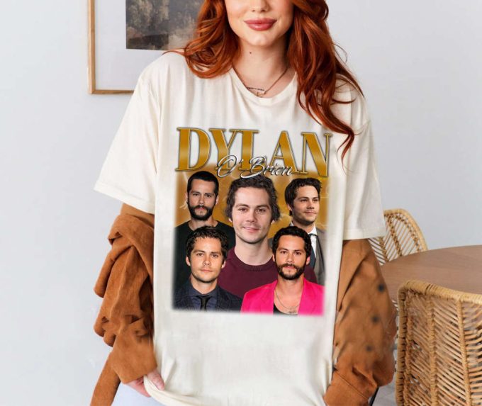 Custom Dylan O'Brien Shirt, Vintage Dylan O'Brien T-Shirt, Hip Hop Graphic Unisex Hoodie, Bootleg Retro 90'S Fans Gift, Trendy Shirt 2