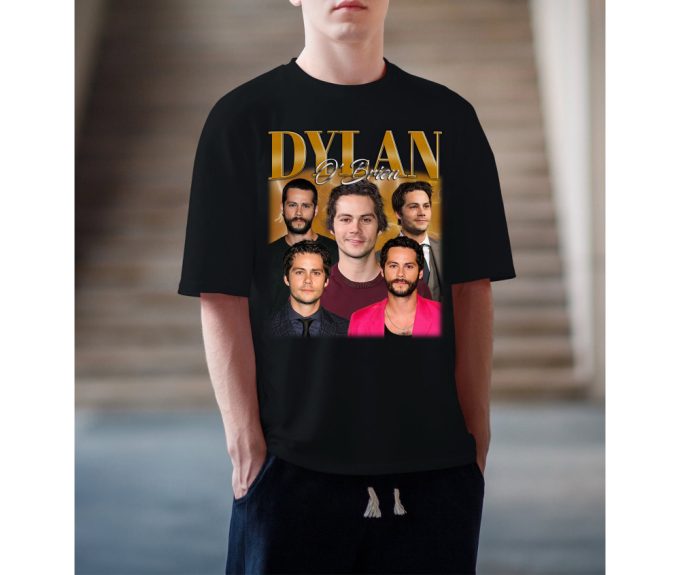 Custom Dylan O'Brien Shirt, Vintage Dylan O'Brien T-Shirt, Hip Hop Graphic Unisex Hoodie, Bootleg Retro 90'S Fans Gift, Trendy Shirt 4