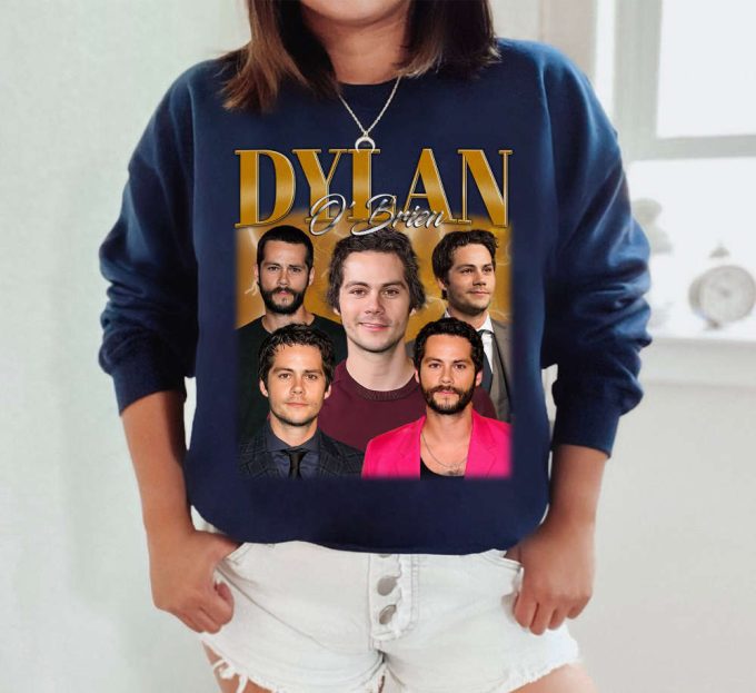 Custom Dylan O'Brien Shirt, Vintage Dylan O'Brien T-Shirt, Hip Hop Graphic Unisex Hoodie, Bootleg Retro 90'S Fans Gift, Trendy Shirt 5