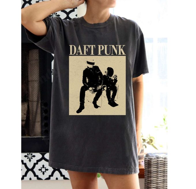 Daft Punk T-Shirt Hoodie &Amp; Sweater: Movie Collection For Unisex Engaging &Amp; Trendy Apparel 2