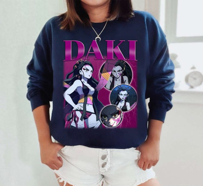 Daki T-Shirt, Daki Tees, Daki Sweatshirt, Hip Hop Graphic, Trendy T-Shirt, Unisex Shirt, Retro Shirt, Cult Movie Shirt, Vintage Shirt 4