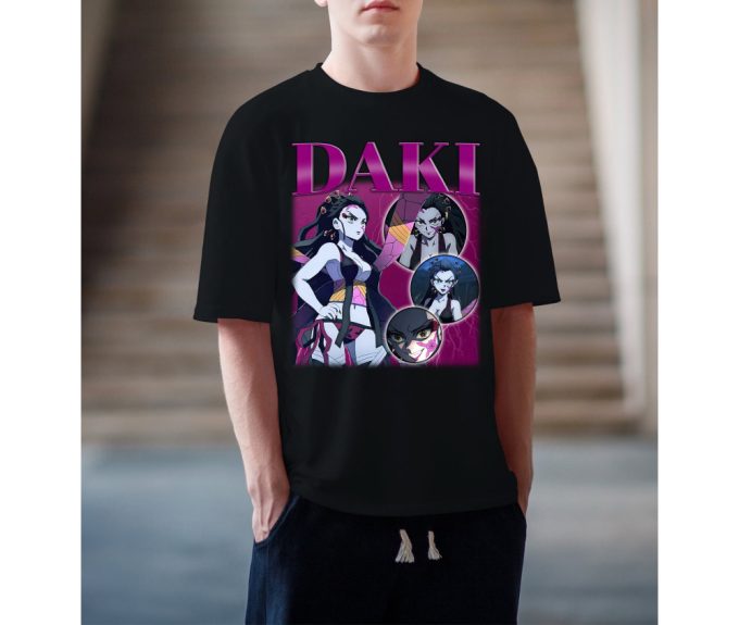 Daki T-Shirt, Daki Tees, Daki Sweatshirt, Hip Hop Graphic, Trendy T-Shirt, Unisex Shirt, Retro Shirt, Cult Movie Shirt, Vintage Shirt 5