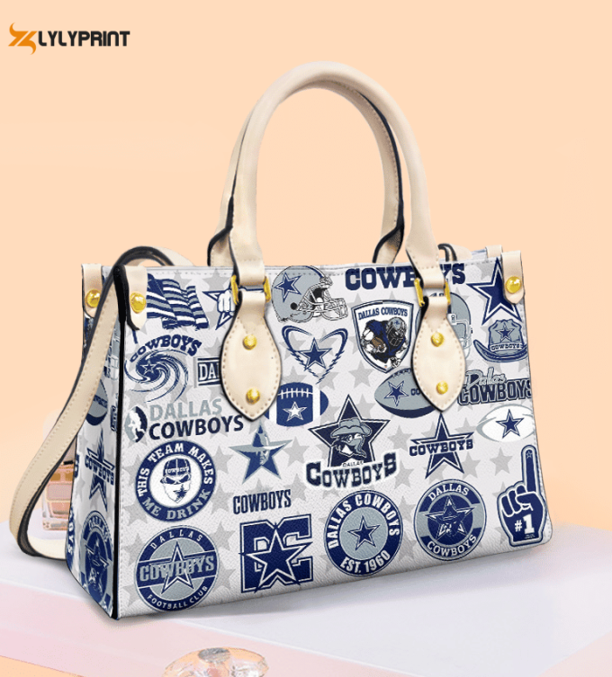 Dallas Cowboys Leather Handbag: Perfect Women S Day Gift For Her 1