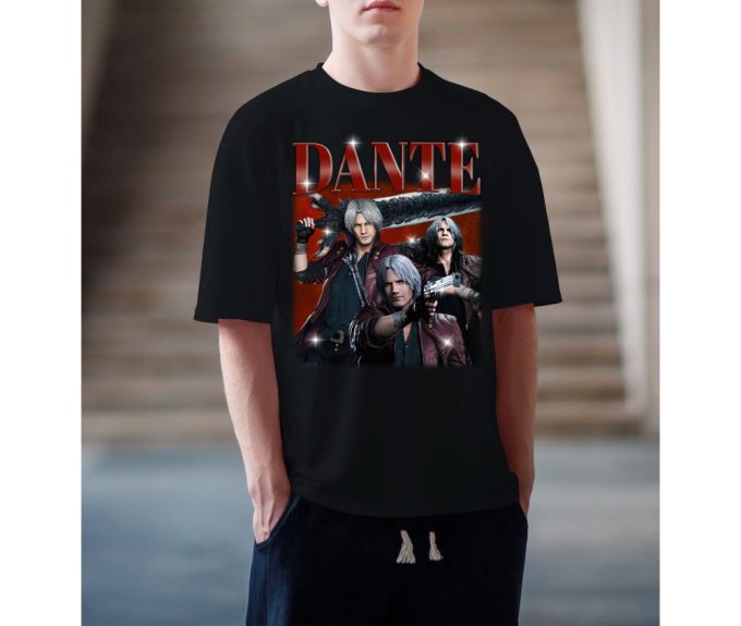 Dante T-Shirt, Dante Tees, Dante Sweatshirt, Hip Hop Graphic, Trendy T-Shirt, Unisex Shirt, Retro Shirt, Gifts For Men 4