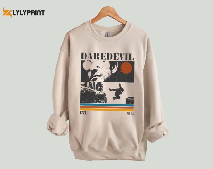 Daredevil Sweatshirt, Daredevil Shirt, Daredevil T-Shirt, Daredevil Vintage, Movie Shirt, Vintage Shirt, Dad Gifts, Birthday Gifts 1