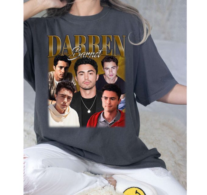 Darren Barnet T-Shirt, Darren Barnet Tees, Darren Barnet Sweatshirt, Hip Hop Graphic, Trendy T-Shirt, Unisex Shirt, Retro Shirt 3