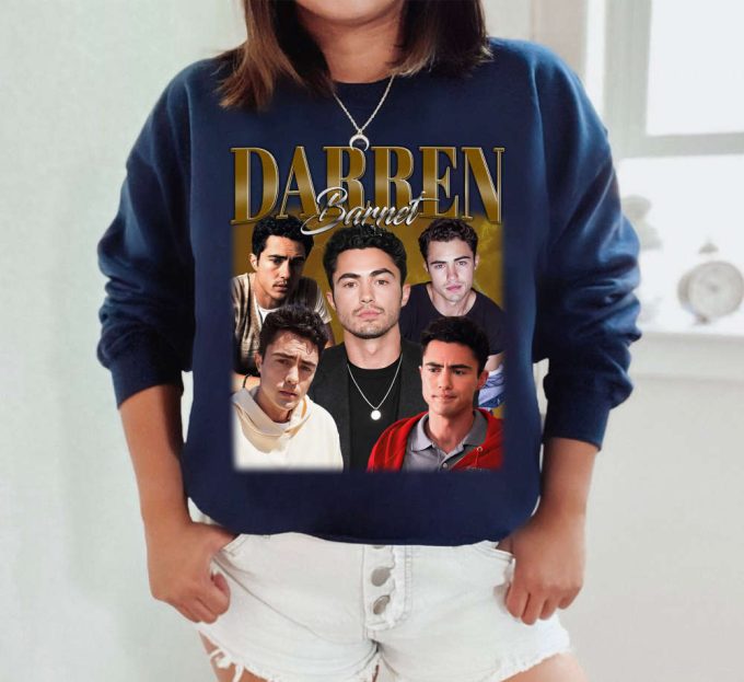 Darren Barnet T-Shirt, Darren Barnet Tees, Darren Barnet Sweatshirt, Hip Hop Graphic, Trendy T-Shirt, Unisex Shirt, Retro Shirt 4