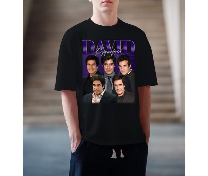 David Copperfield T-Shirt, David Copperfield Tees, David Copperfield Sweatshirt, Hip Hop Graphic, Trendy T-Shirt, Unisex Shirt, Retro Shirt 4