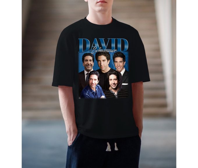 David Schwimmer T-Shirt, David Schwimmer Tees, David Schwimmer Sweatshirt, Hip Hop Graphic, Trendy T-Shirt, Unisex Shirt, Retro Shirt 5