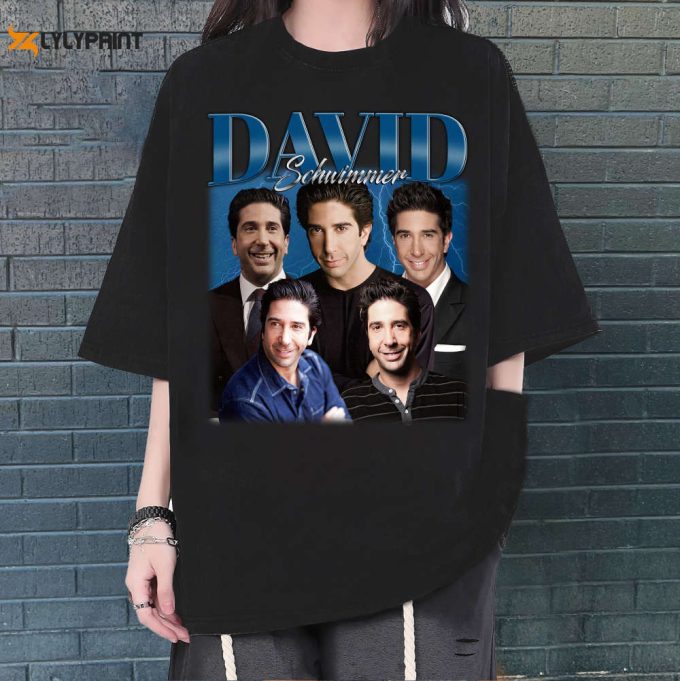 David Schwimmer T-Shirt, David Schwimmer Tees, David Schwimmer Sweatshirt, Hip Hop Graphic, Trendy T-Shirt, Unisex Shirt, Retro Shirt 1