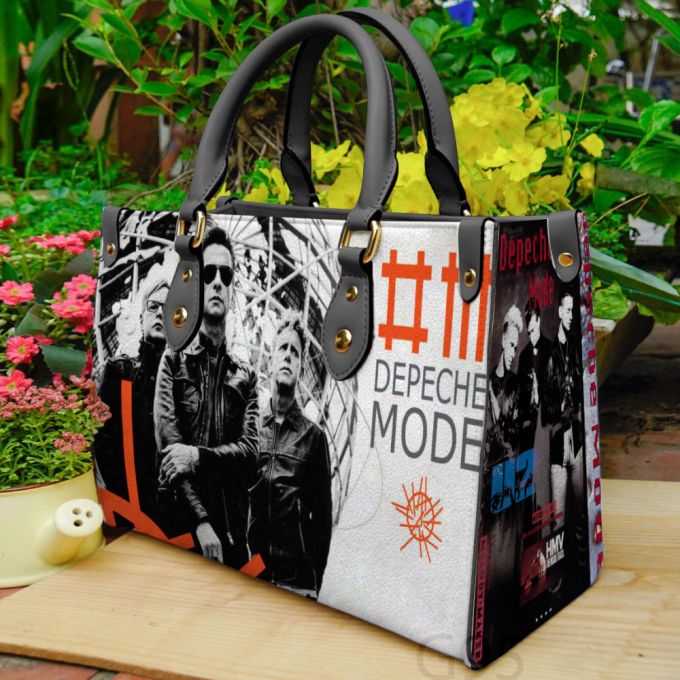 Stylish Depeche Mode Leather Hand Bag Gift For Women'S Day Gift For Women S Day G95 2