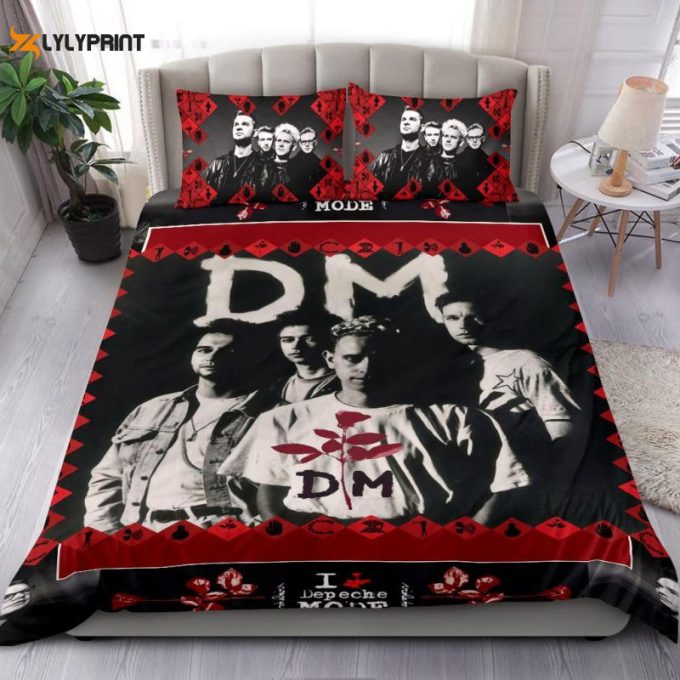 Depeche Mode Music Band 2 Duvet Quilt Bedding Set 1