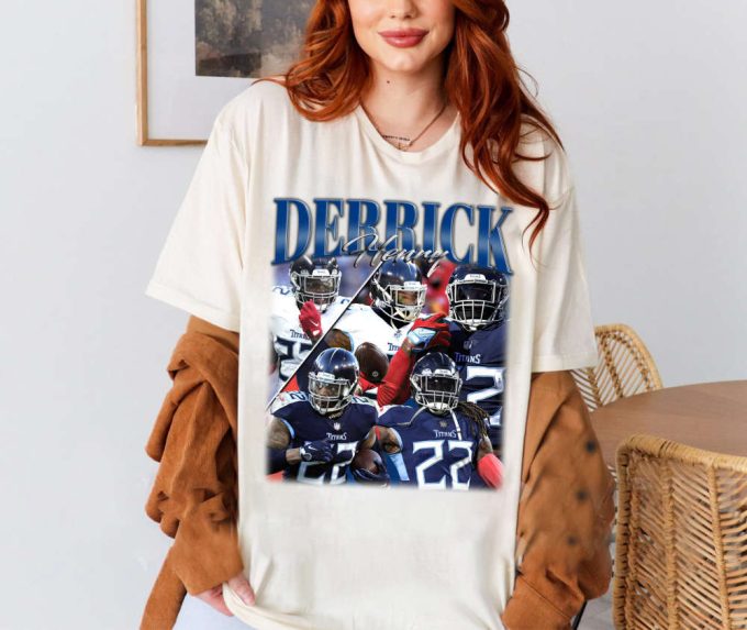 Derrick Henry T-Shirt, Derrick Henry Tees, Derrick Henry Sweatshirt, Hip Hop Graphic, Trendy T-Shirt, Unisex Shirt, Retro Shirt 2