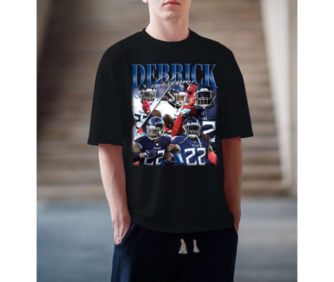 Derrick Henry T-Shirt, Derrick Henry Tees, Derrick Henry Sweatshirt, Hip Hop Graphic, Trendy T-Shirt, Unisex Shirt, Retro Shirt 5