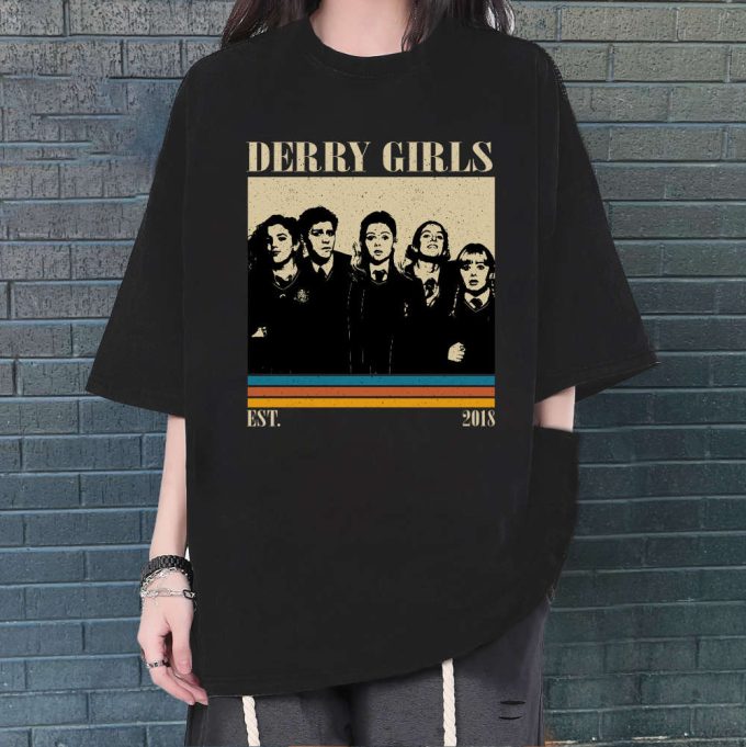 Derry Girls Sweatshirt &Amp; Hoodie: Unisex Film Merch Trendy Vintage Shirt - Perfect Gifts For Him 2