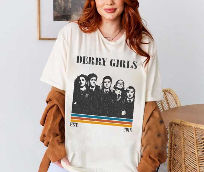 Derry Girls Sweatshirt &Amp; Hoodie: Unisex Film Merch Trendy Vintage Shirt - Perfect Gifts For Him 3