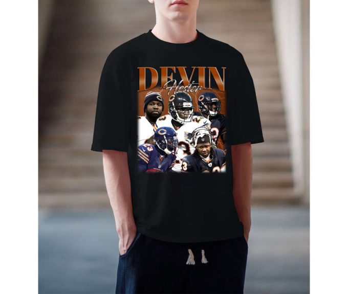 Devin Hester T-Shirt, Devin Hester Tees, Devin Hester Sweatshirt, Hip Hop Graphic, Trendy T-Shirt, Unisex Shirt, Retro Shirt, Gifts For Men 4