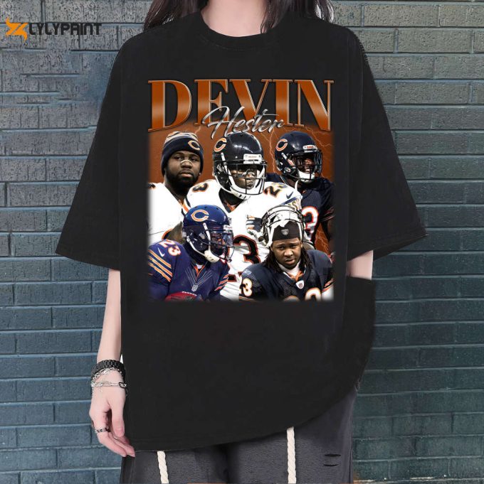 Devin Hester T-Shirt, Devin Hester Tees, Devin Hester Sweatshirt, Hip Hop Graphic, Trendy T-Shirt, Unisex Shirt, Retro Shirt, Gifts For Men 1