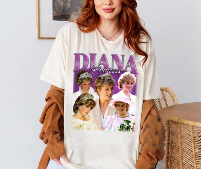 Diana Princess T-Shirt, Diana Princess Tees, Diana Princess Sweatshirt, Hip Hop Graphic, Trendy T-Shirt, Unisex Shirt, Retro Shirt 2