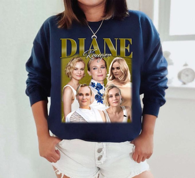 Diane Kruger T-Shirt, Diane Kruger Tees, Diane Kruger Sweatshirt, Hip Hop Graphic, Trendy T-Shirt, Unisex Shirt, Retro Shirt, Gifts For Men 5