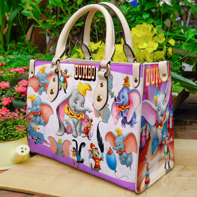Disney S Dumbo Leather Hand Bag Gift For Women'S Day - Perfect Women S Day Gift G95 2