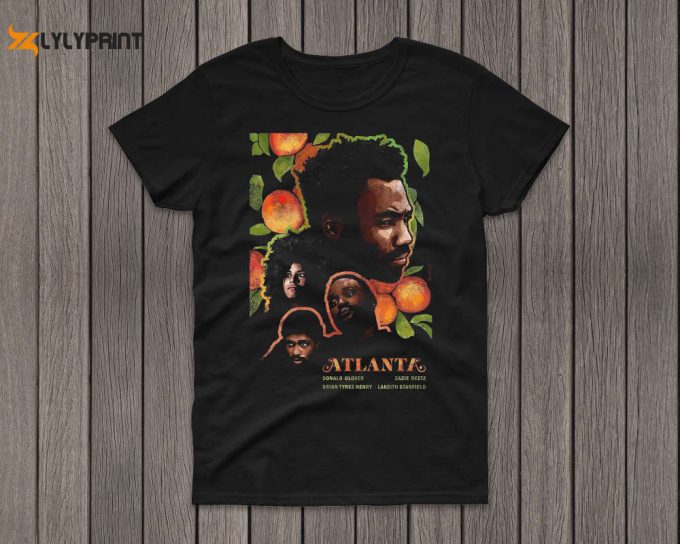 Donald Glover Hiphop Tshirt | Donald Glover Tees Vintage | Donald Glover Rnb Rapper | Donald Glover American Rapper Shirt 1