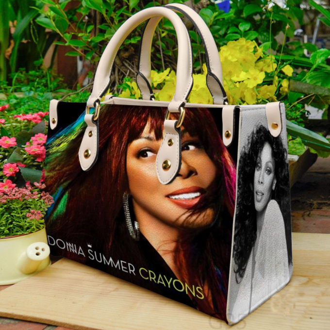 Stylish Donna Summer Leather Hand Bag Gift For Women'S Day - Perfect Women S Day Gift G95 2