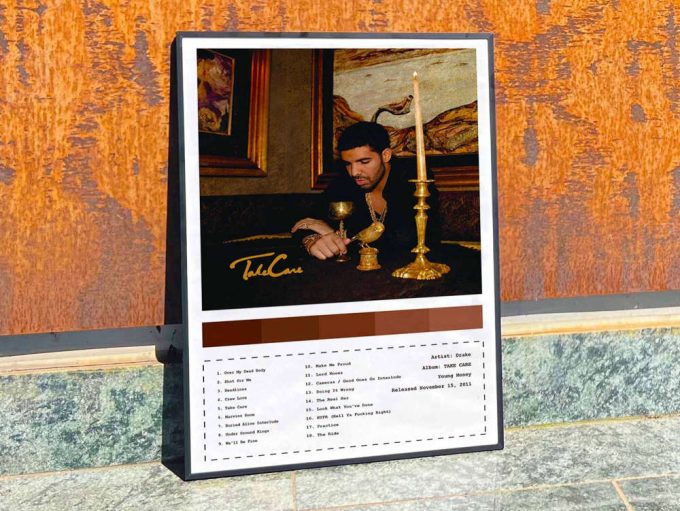 Drake &Quot;Take Care&Quot; Album Cover Poster For Home Room Decor 8