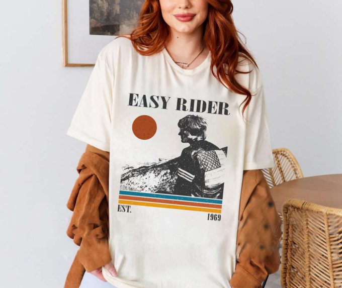 Easy Rider T-Shirt, Easy Rider Shirt, Easy Rider Sweatshirt, Unisex Shirt, Trendy Shirt, Retro Vintage, Unisex Shirt, Dad Gifts 3