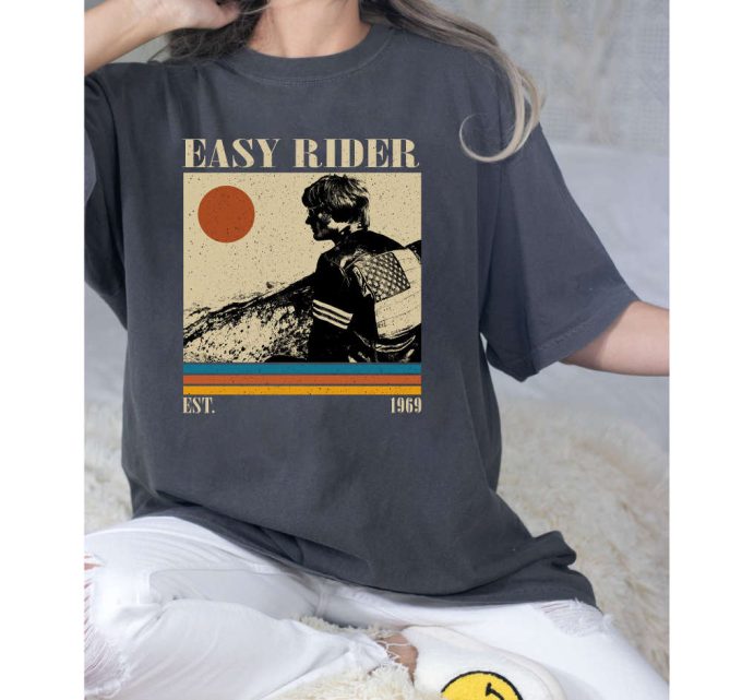 Easy Rider T-Shirt, Easy Rider Shirt, Easy Rider Sweatshirt, Unisex Shirt, Trendy Shirt, Retro Vintage, Unisex Shirt, Dad Gifts 4
