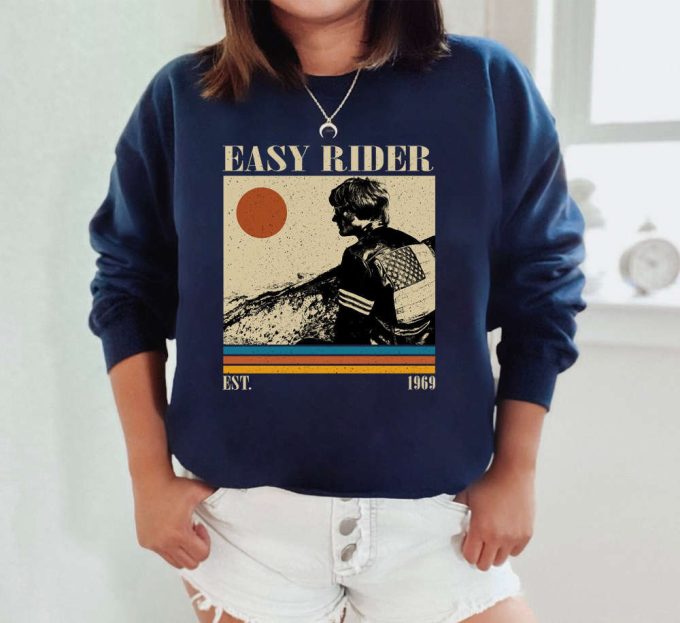 Easy Rider T-Shirt, Easy Rider Shirt, Easy Rider Sweatshirt, Unisex Shirt, Trendy Shirt, Retro Vintage, Unisex Shirt, Dad Gifts 5