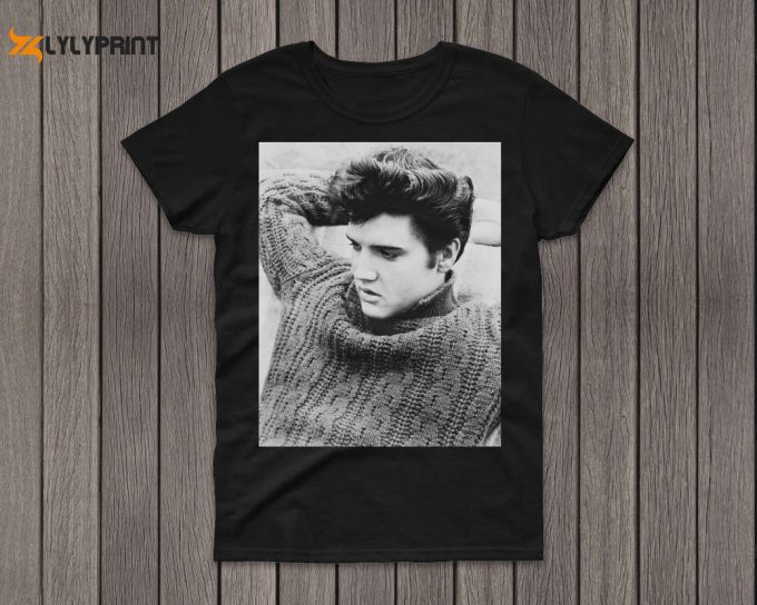 Elvis Presley Retro Vintage Comfort Colors T-Shirt, Elvis Presley Shirt, Music Shirt, Gift Tee For You And Friend, Funny Elvis Presley Shirt 1