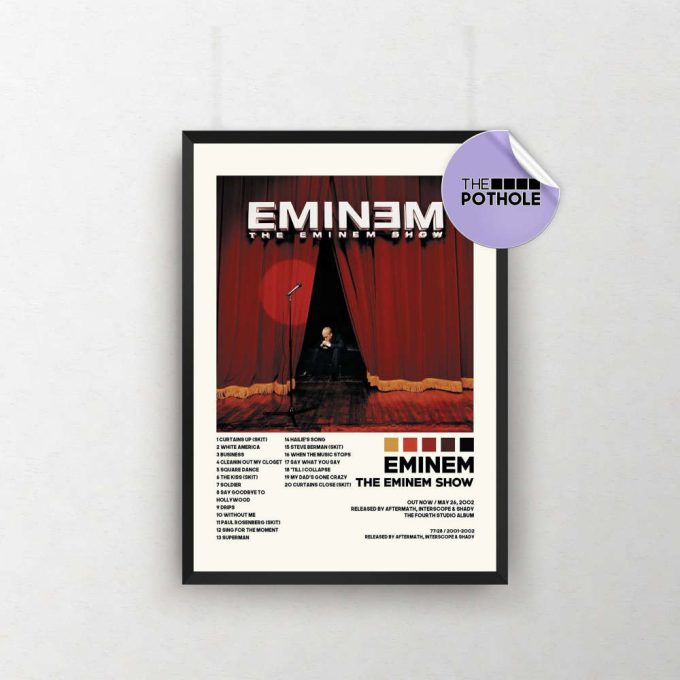 Eminem Posters / The Eminem Show Poster, Album Cover Poster Poster Print Wall Art, Custom Poster, Home Decor, Eminem, The Eminem Show 2