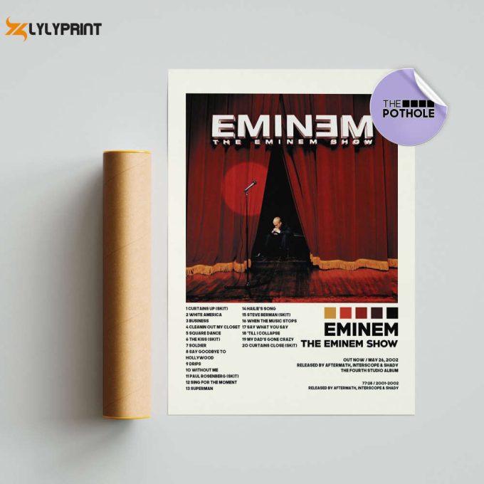 Eminem Posters / The Eminem Show Poster, Album Cover Poster Poster Print Wall Art, Custom Poster, Home Decor, Eminem, The Eminem Show 1