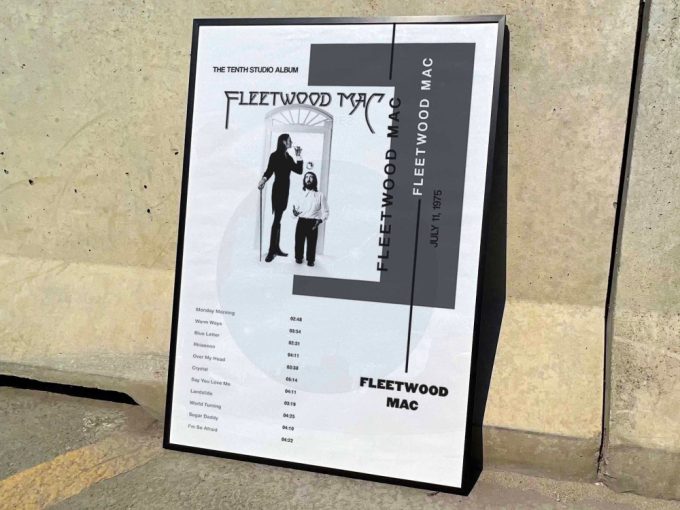 Fleetwood Mac &Quot;Fleetwood Mac&Quot; Album Cover Poster For Home Room Decor #3 3