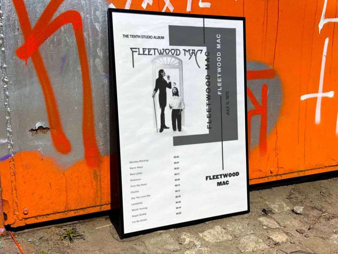 Fleetwood Mac &Quot;Fleetwood Mac&Quot; Album Cover Poster For Home Room Decor #3 5