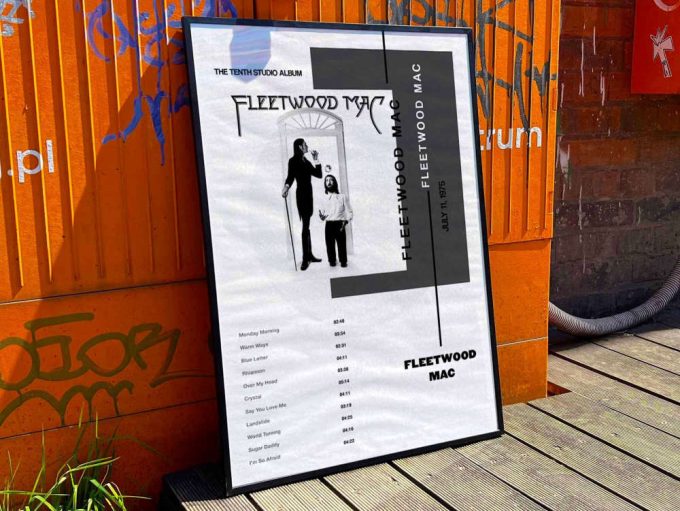 Fleetwood Mac &Quot;Fleetwood Mac&Quot; Album Cover Poster For Home Room Decor #3 9