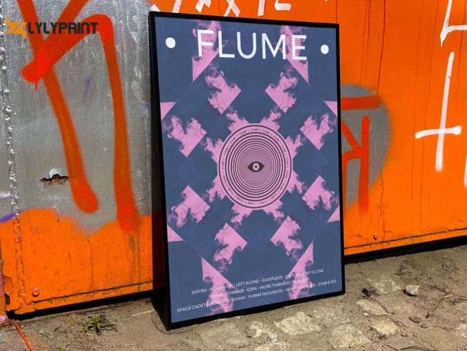 Flume &Amp;Quot;Flume&Amp;Quot; Album Cover Poster For Home Room Decor #Fac 1